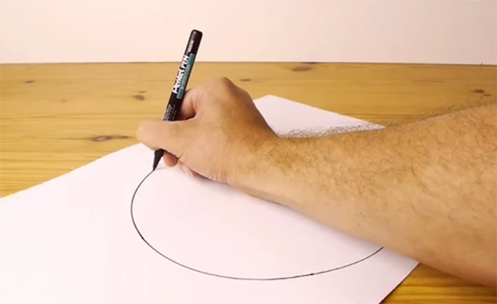 draw a perfect circle